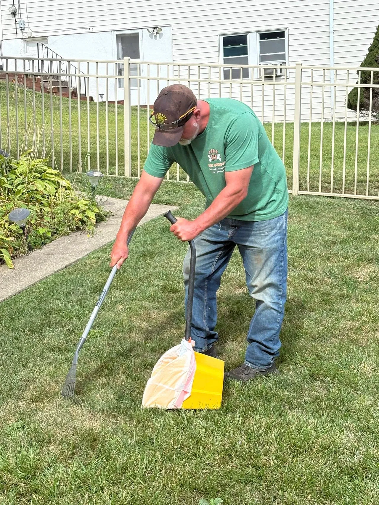 Dog Waste Removal Services business owner using ReviewWheel, with review automation built for dog waste removal services home service businesses.