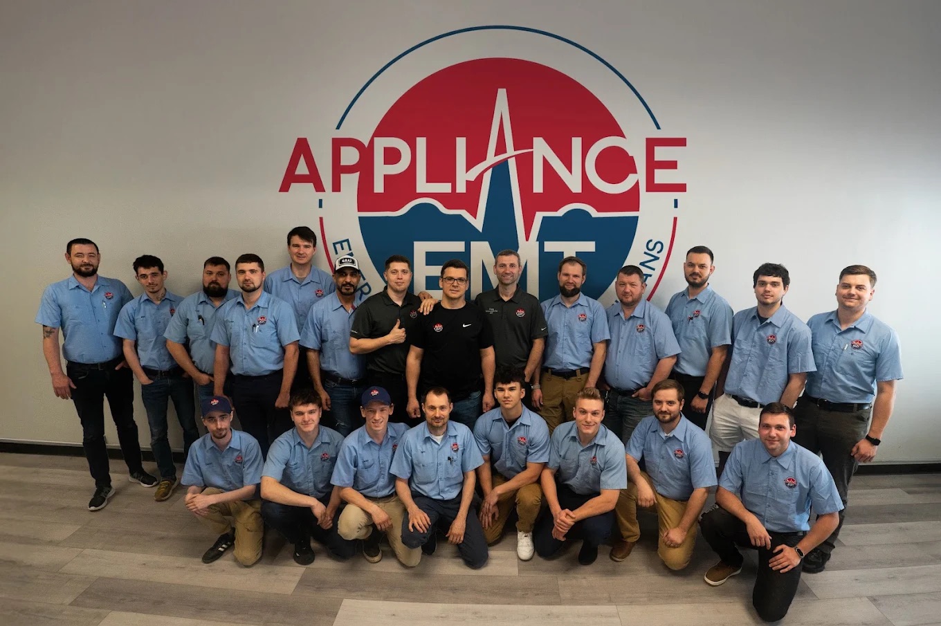 Appliance EMT team and locations